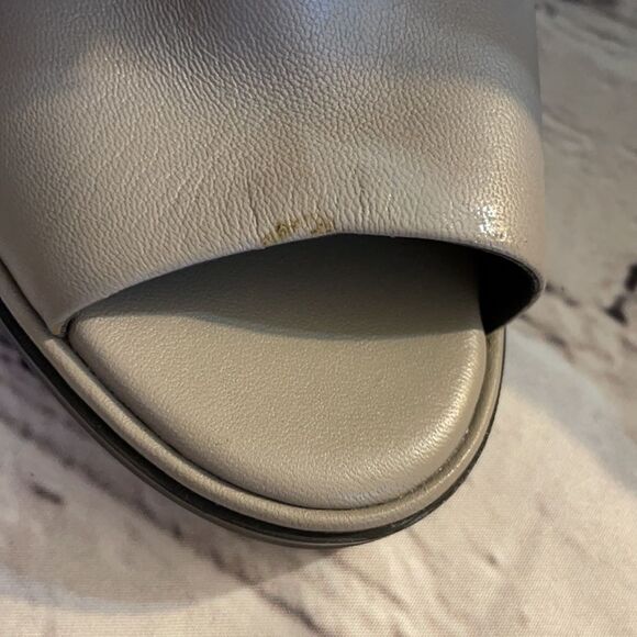 Grey Kenneth Cole 'Sydney' Open Toe Booties - 7.5 - Picture 7 of 10